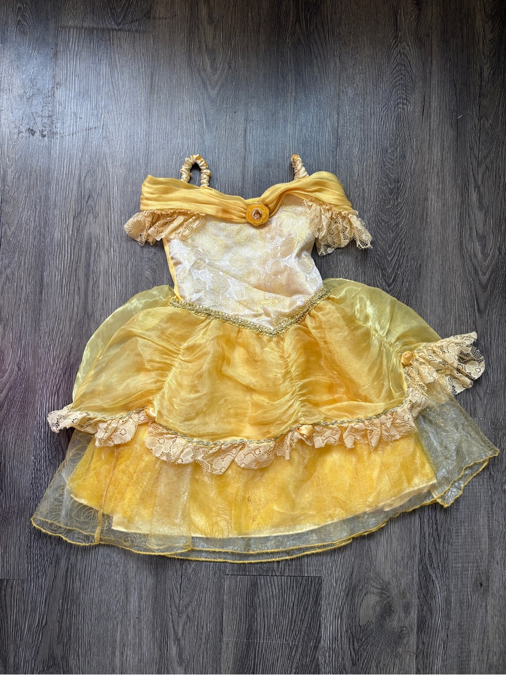 Disney Belle Yellow Princess Dress for Kids | Halloween Costume
